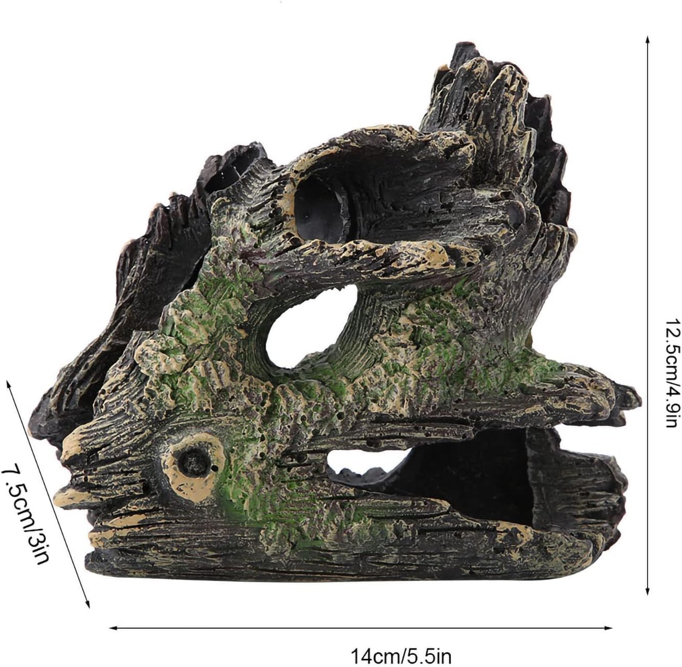 Cocoarm Aquarium Driftwood Artificial Wood Tree Trunk Root, Fish Cave Ornament, Extra Large