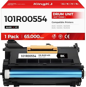 VersaLink B400 B405 Drum Unit Not Toner Black 1-Pack Replacement for Xerox 101R00554 Image-Drum Compatible with Xerox VersaLink B400 B400N B400DN B405 B405N B405DN Laser Printer All-in-One Copier