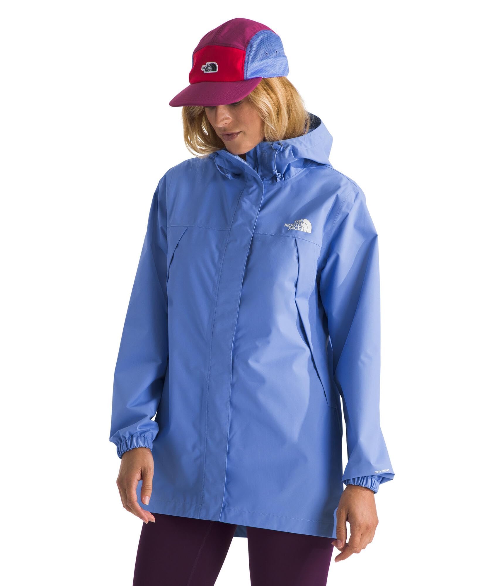 The North Face Women's Antora Rain Parka, Virtual Blue, XS