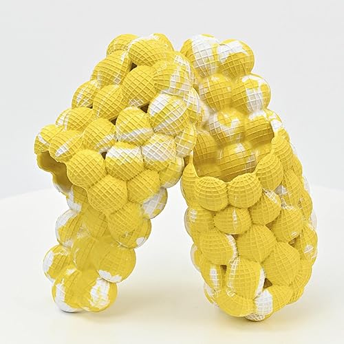 Miniatura 4 de Sandalias de burbujas divertidas pantuflas de masaje de lichi pantuflas de casa para mujeres y hombres almohada de espuma viscoelástica para ducha