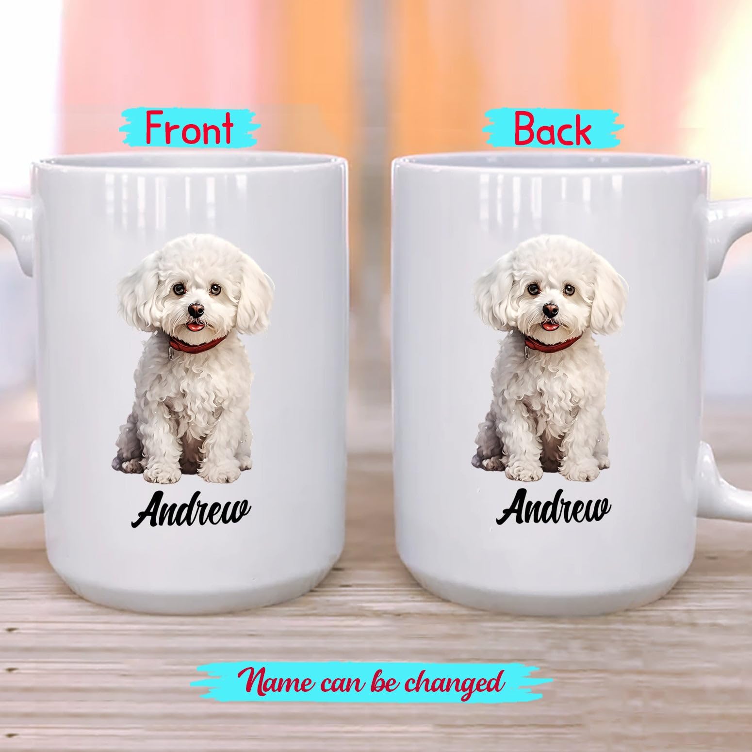 Tasse Cadeau Pour Chien, Avec Poils De Chien - Idée Cadeau