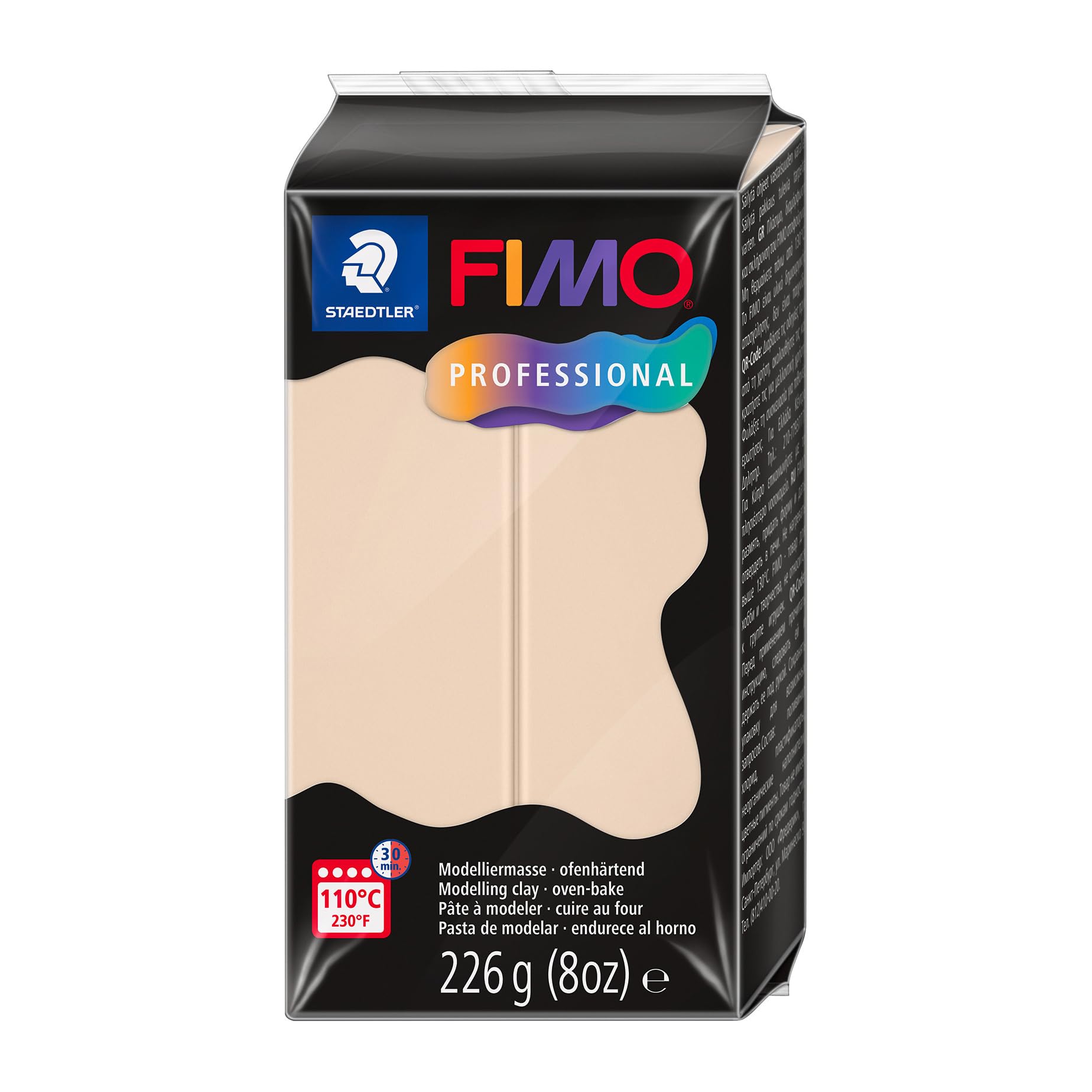Staedtler (Beige) Fimo Professional 226G Block Beige