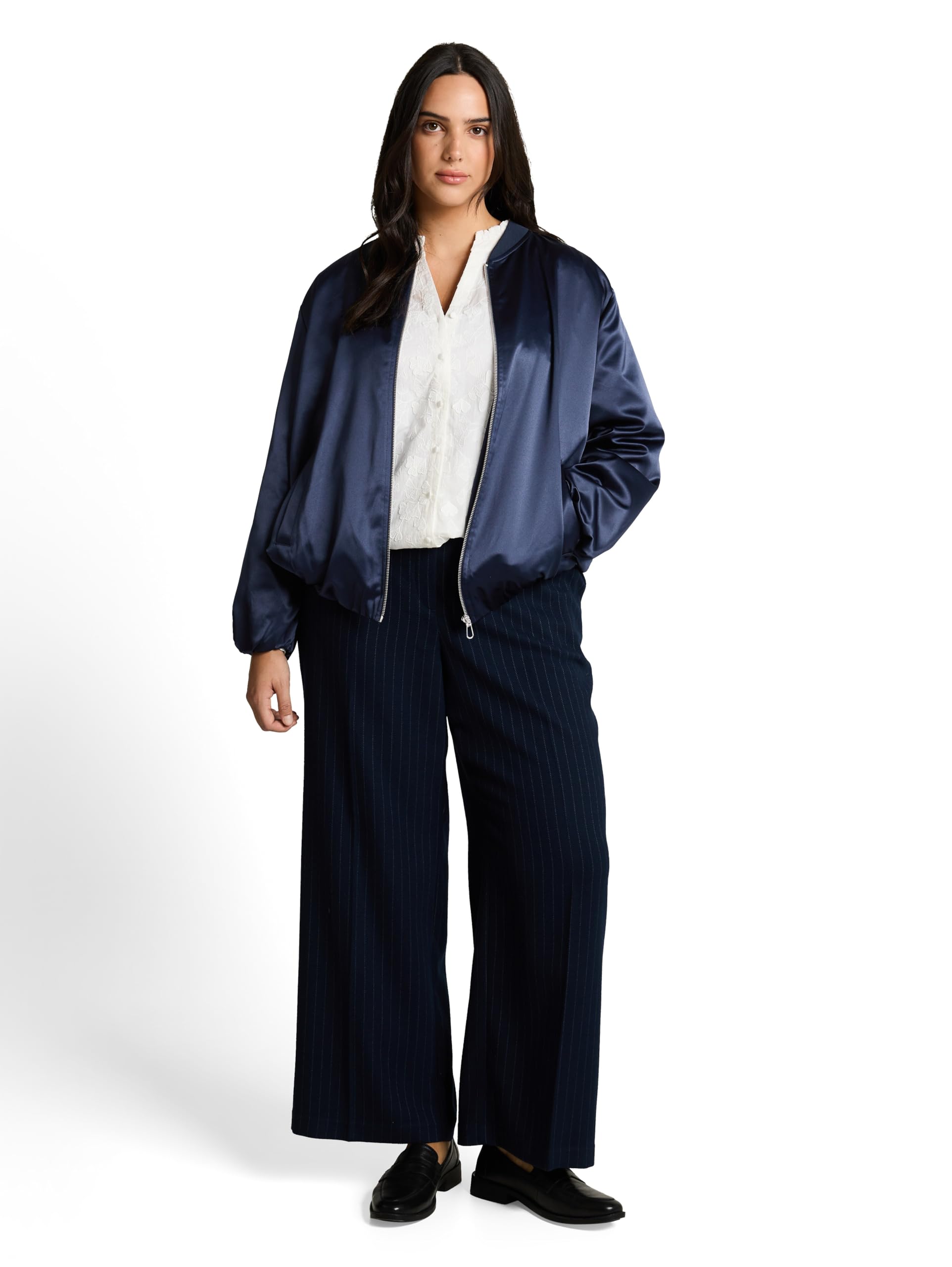 TOM TAILOR Damen Plussize Blouson-Jacke