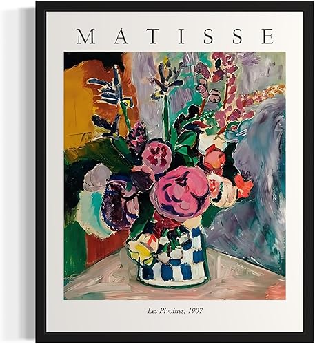 Miniatura 14 de Reproducción artística de Henri Matisse en póster, arte de pared de Matisse para exhibición en decoración de pared, decoración para dormitorio,