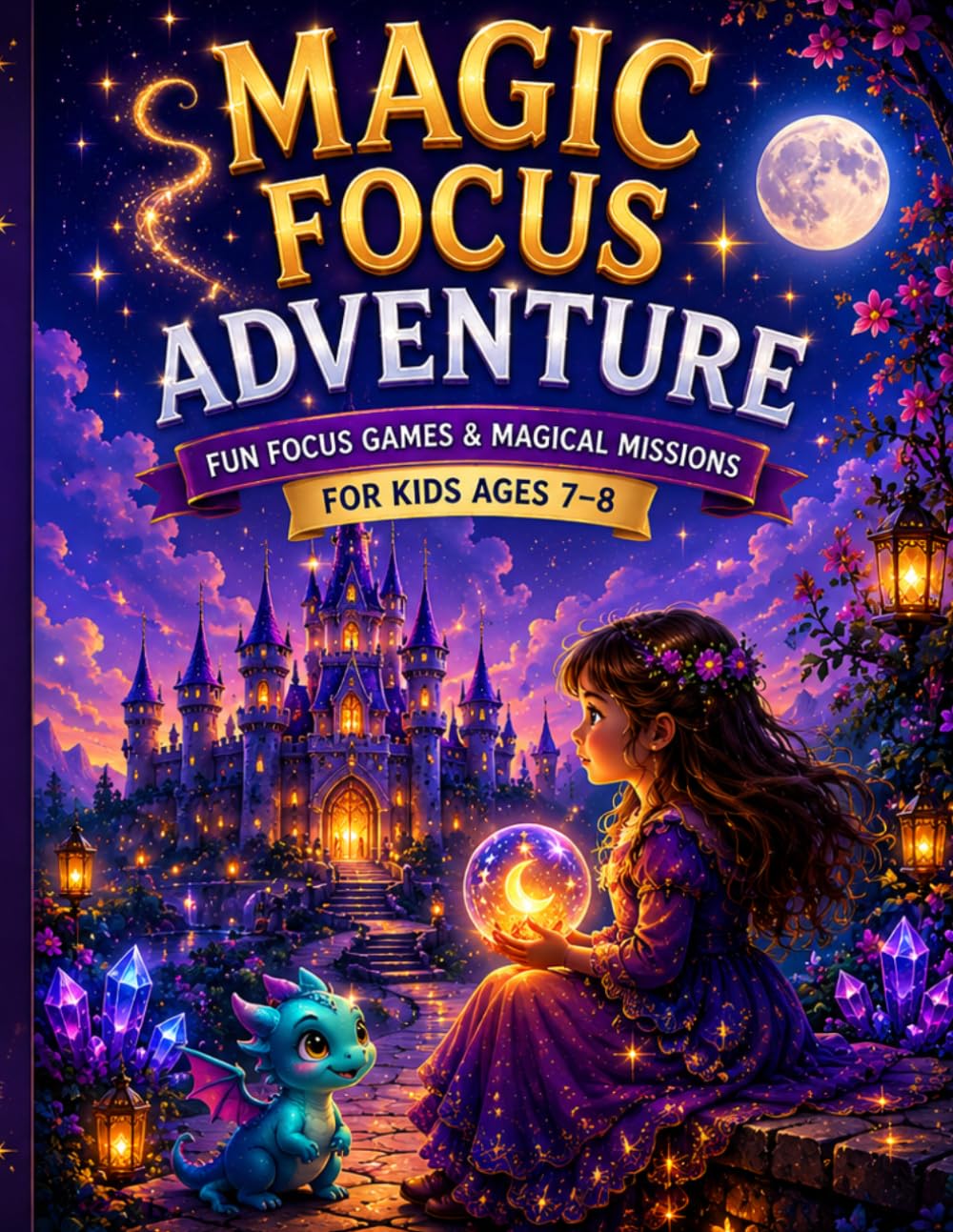Magic Focus Adventure: Fun Games, Puzzles & Magical Missions for Kids Ages 7–8