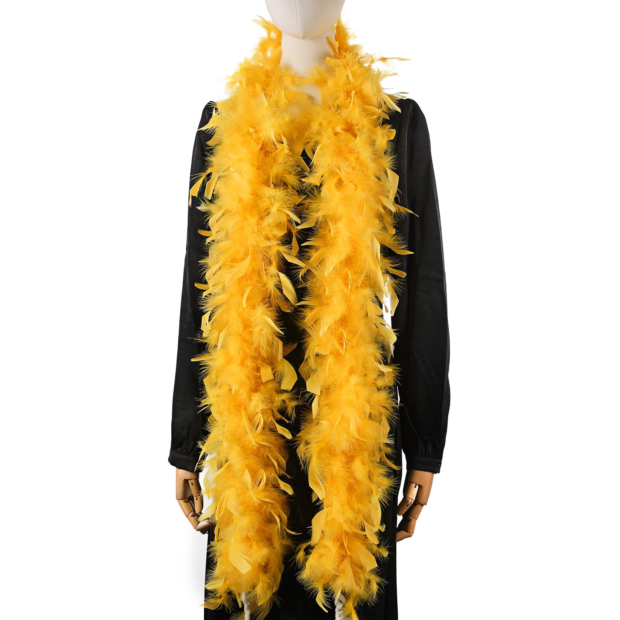 Larryhot 60g Gold Feathers Boa