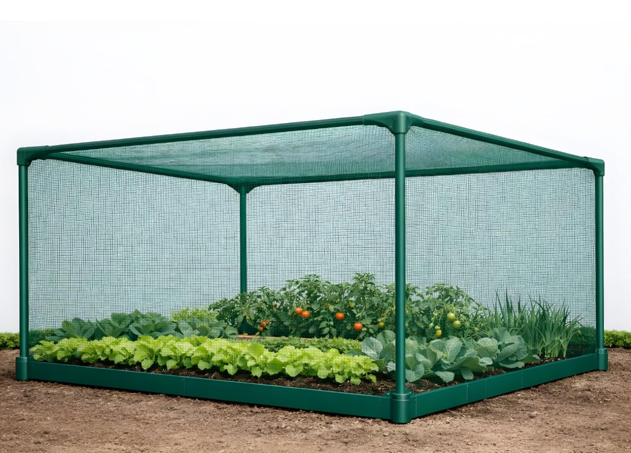 BIANCHERIAWEB Rotolo Telo Anti Grandine Verde Ammortizzante Rete Protettiva Auto E Orto 1.5x10 Rete