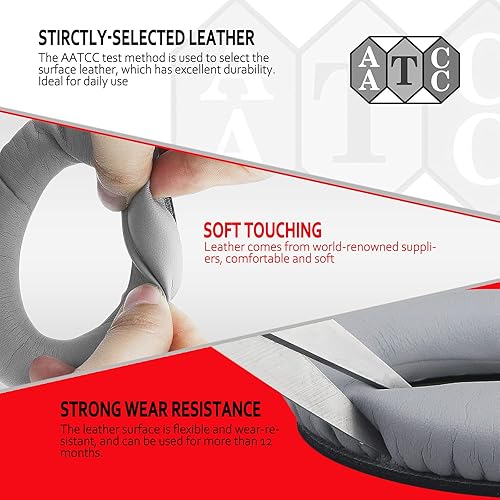 Miniatura 8 de Krone Kalpasmos - Almohadillas de repuesto de alta calidad para auriculares Bose, compatible con Bose QuietComfort 35 ii QC35 QC25 QC2 QC15 Ae2 Ae2i