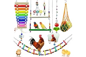 Irieiply 10 Packs Chicken Coop Toys