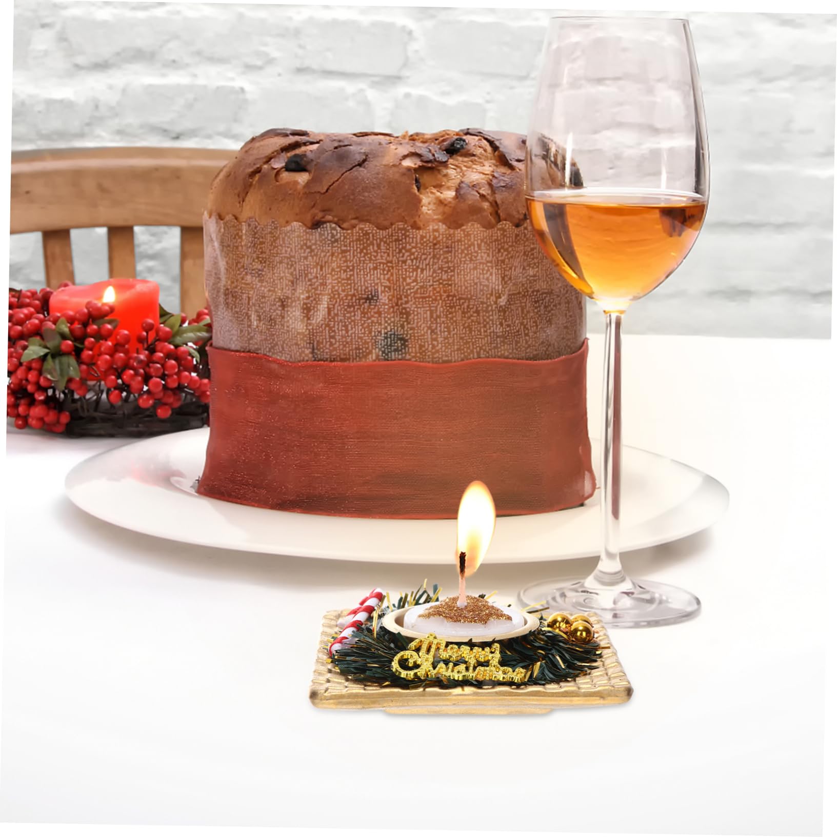 RORPOIR Christmas Scented Candle Adorable Xmas Tree Decorative Candles for Romantic Atmosphere for Valentine Day Weddings Anniversaries and Festivals