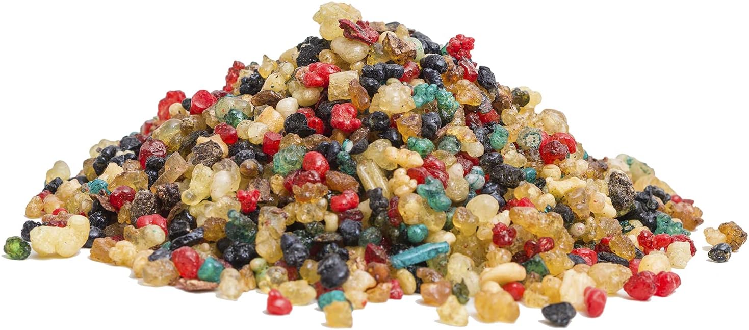 Milagros Resin Incense – Liturgical Blends (4.4 oz, Harlequin (Arlequino))