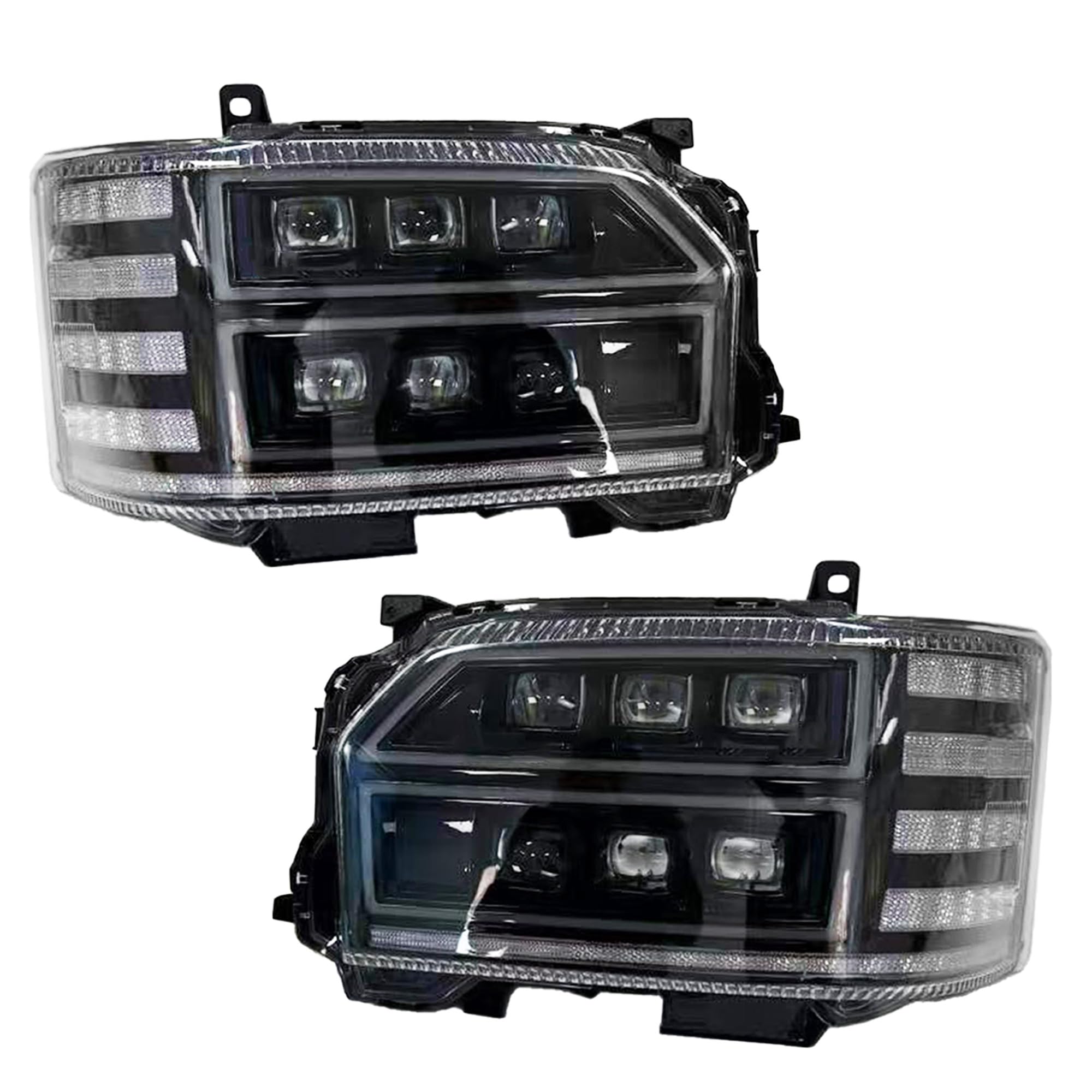 Amazon | 魔の目 LED ヘッドランプ ハイエース 200系 4-7型 ヘッド