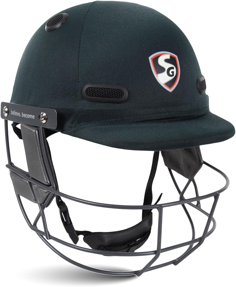 Cricket Helmet SG Acetech (Green, Small)
