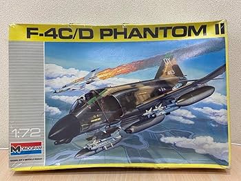 Amazon.co.jp: モノグラム 絶版 1/72 F-4C/DファントムⅡ : ホビー