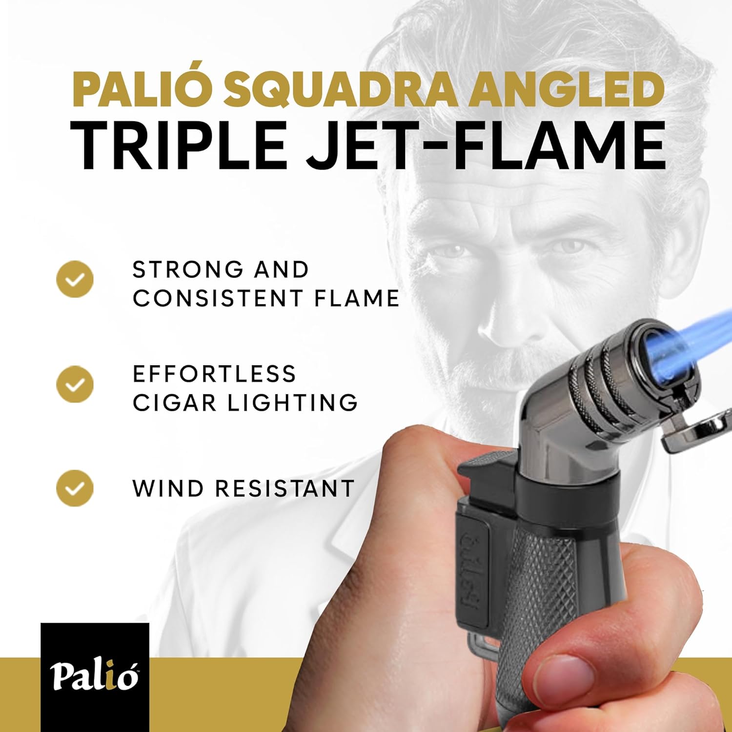 Palio Squadra Lighter (Black) Pack of 2