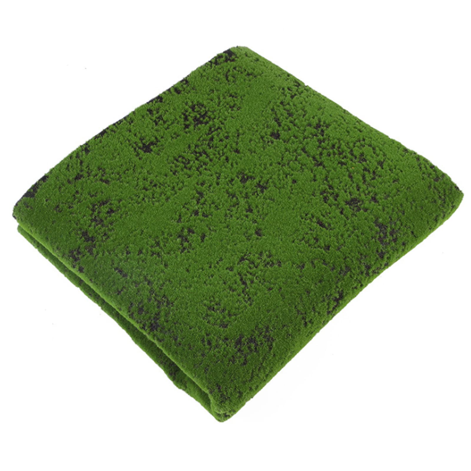 Künstliche Moosmatte, Kunstrasen Matte, Rasenteppich Kunstmoos, Gefälschte Moos Rasenmatte für Hausgarten, Terrasse, DIY Deko,Deepcoffee