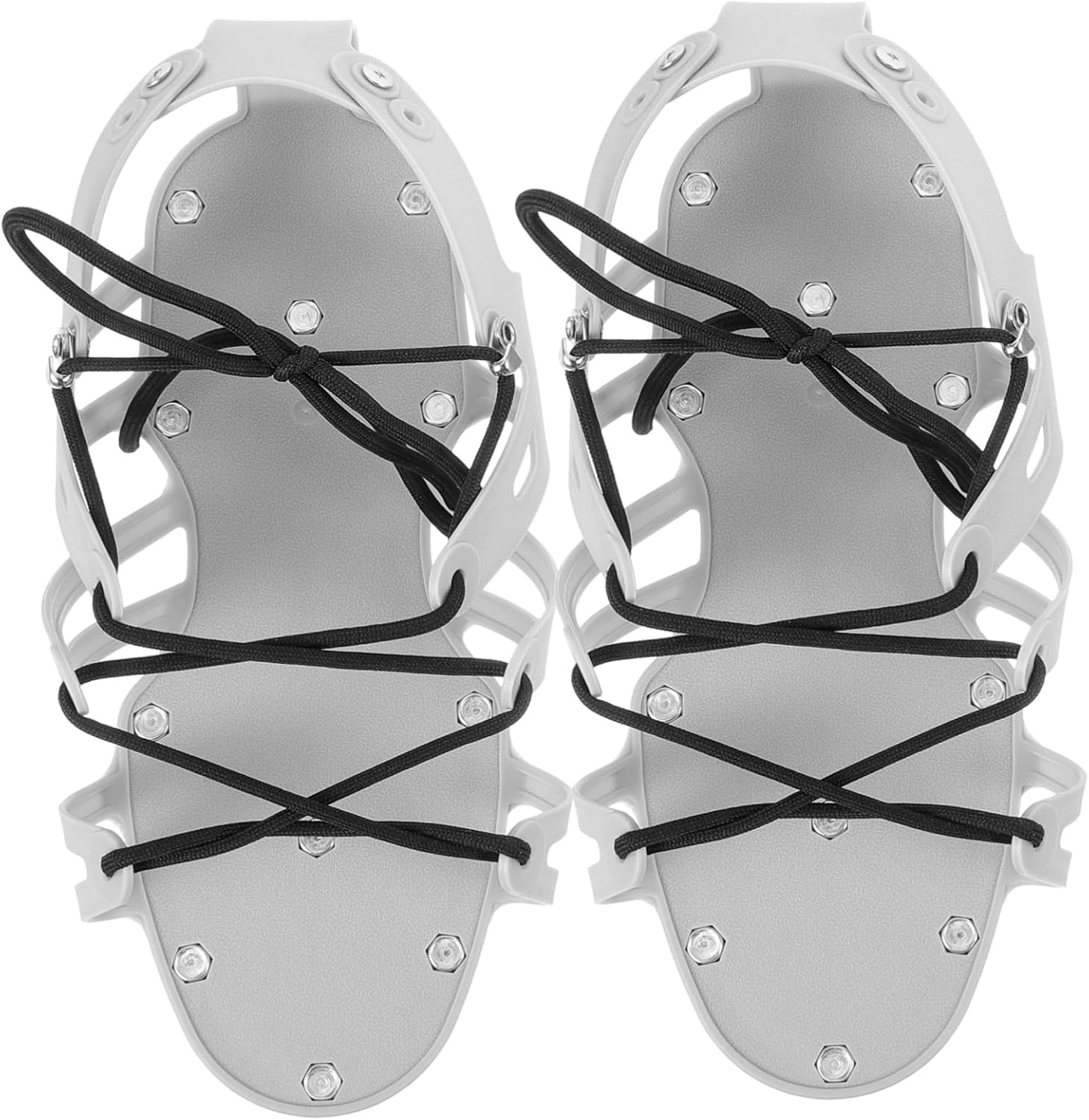 HANABASS 1set Lawn Aerator Shoes Straps Easy-Assembly Aerator Sandals for Grass Lawn Care Spike Design for Efficient Soil Aeration