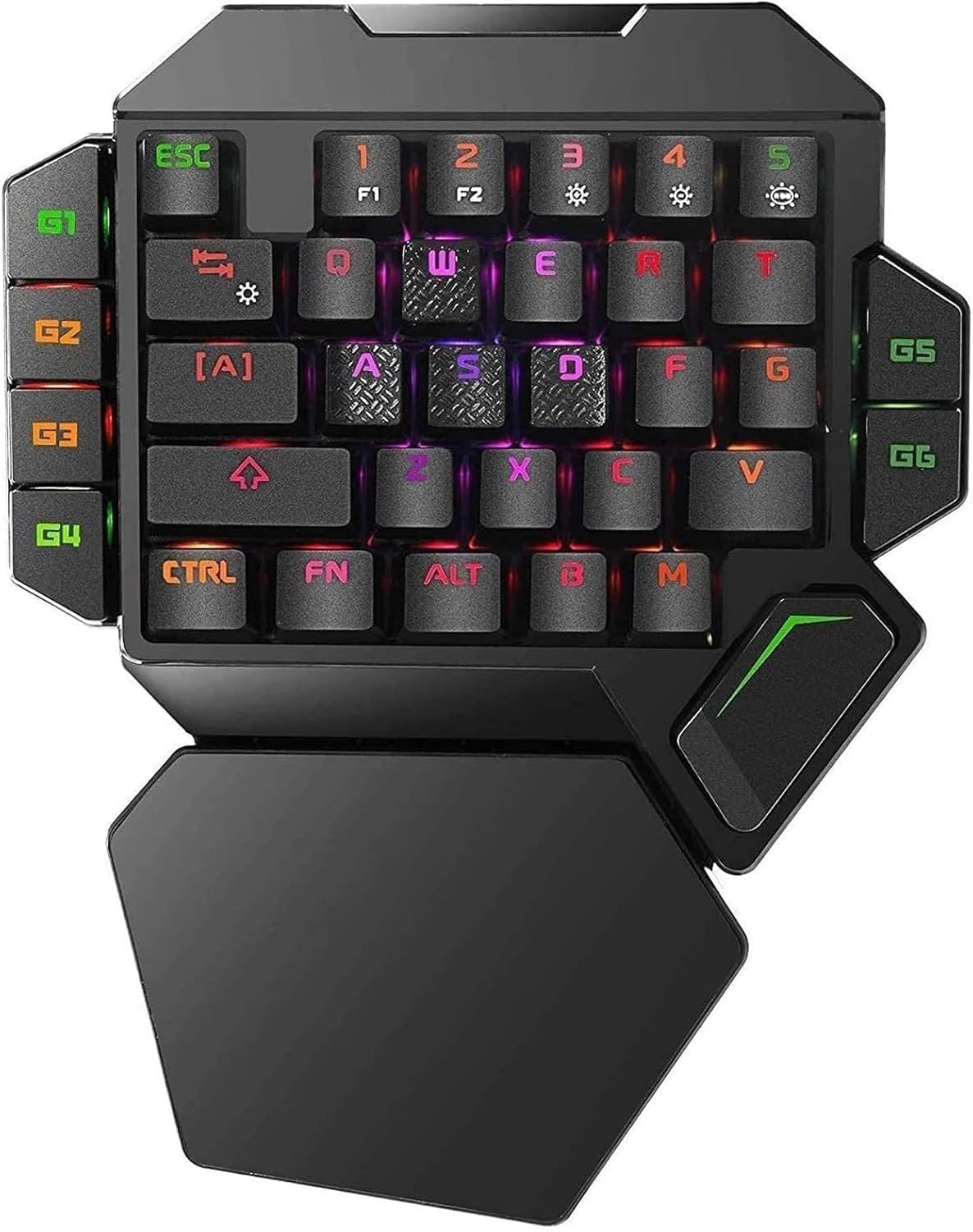 Klawiatura i Mysz do Gier, Klawiatura imitująca mechaniczną USB Gamer z Podświetleniem RGB dla PC