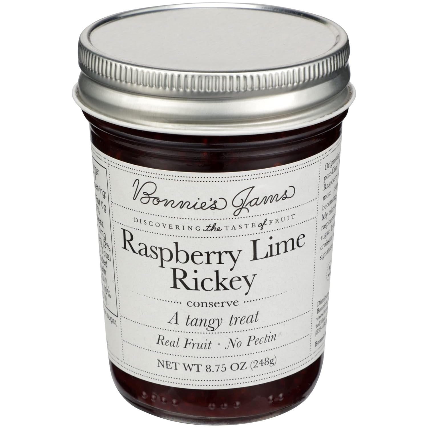 BONNIES JAMS Raspberry Lime Rickey Jam, 8.75 OZ
