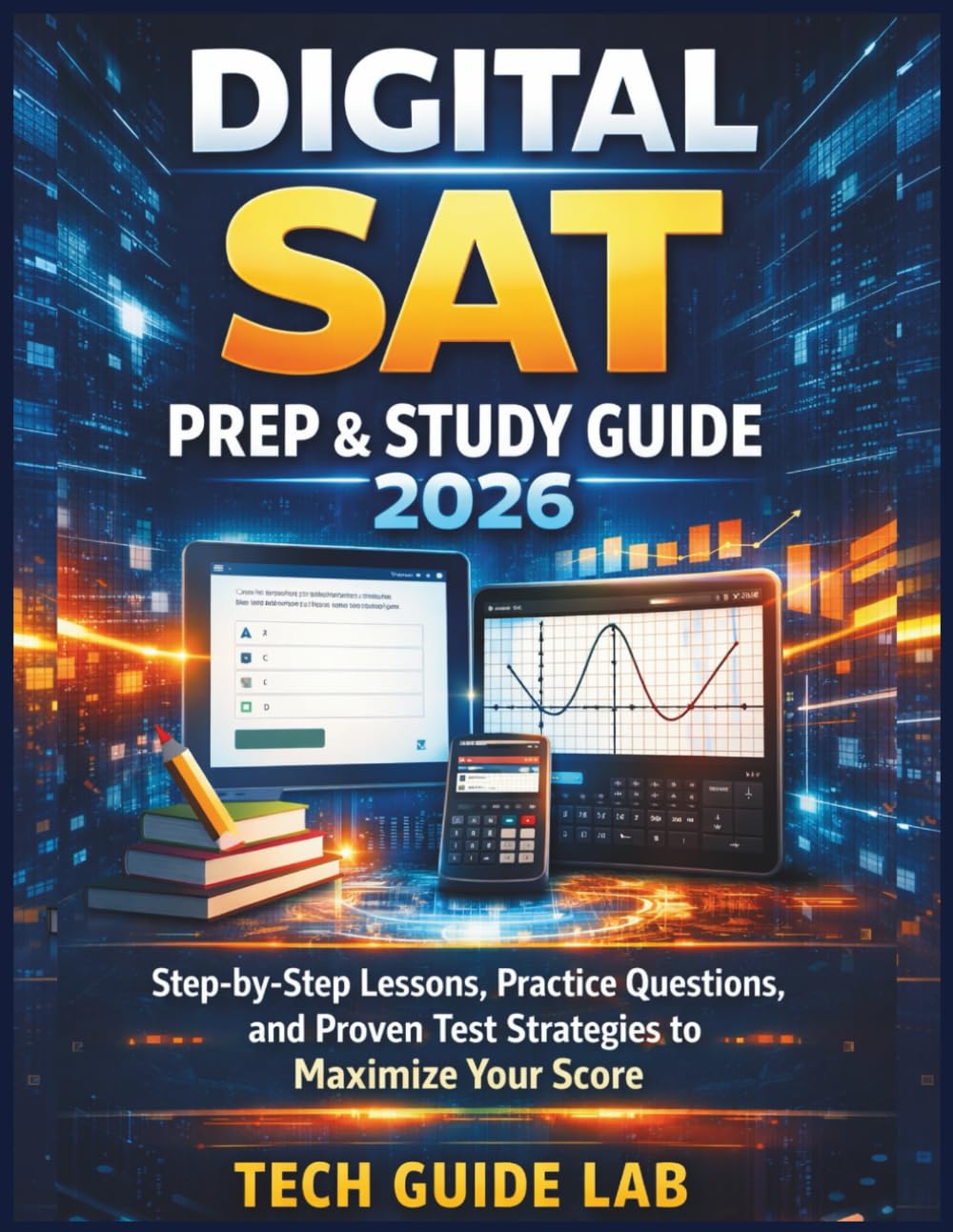 Digital SAT Prep & Study Guide 2026: Step-by-Step Lessons, Practice Questions, and Proven Test Strategies to Maximize Your Score