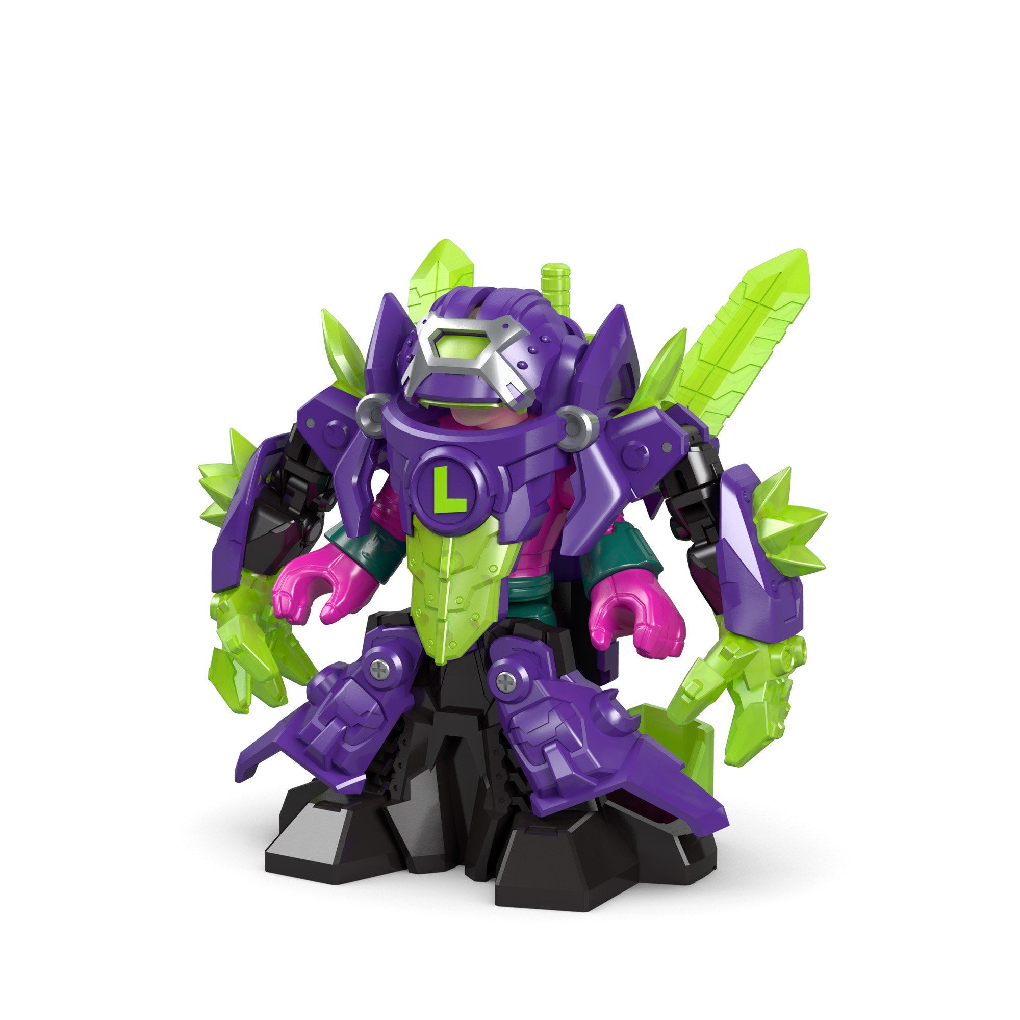 Fisher Price Imaginext Batman Battle Shifterz Lex Luthor Figure