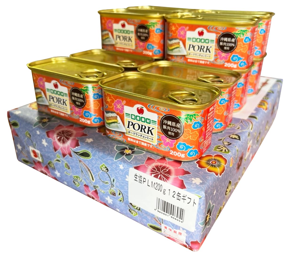 Amazon.co.jp: 沖縄ホーメル コープポークランチョンミート(200g)×12缶 