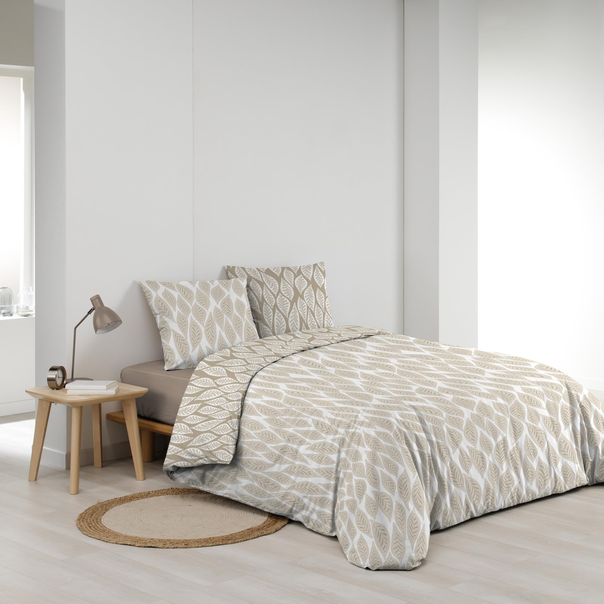 douceur d'intérieur, set da 3 pezzi (260 x 240 cm) Mareva, reversibile, 100% cotone