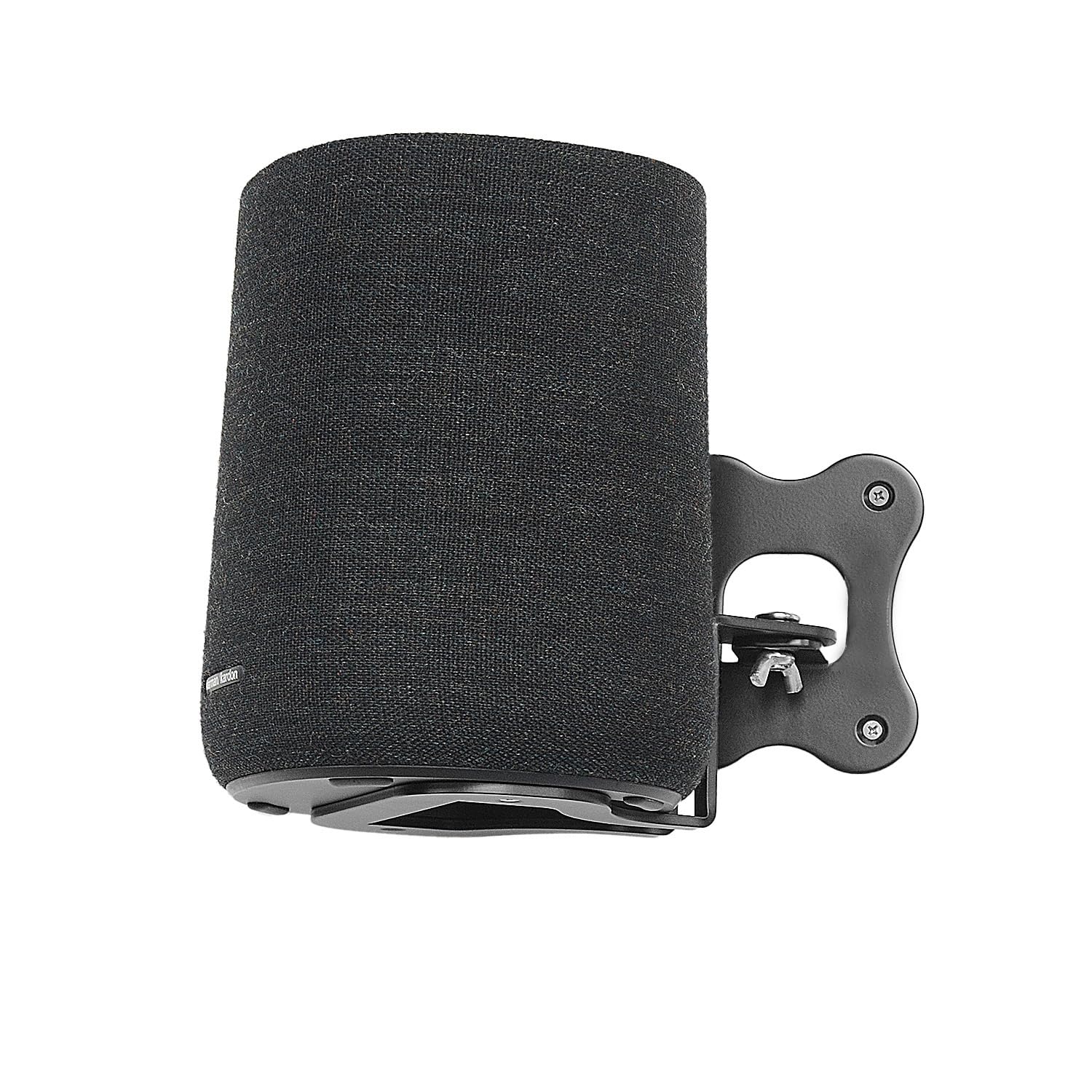 Wandhalterungen, kompatibel mit Harman Kardon Enchant 900/1100 Hecklautsprechern, verstellbare Metall-Wandhalterungen, Halterung für Surround-Sound, Audio, Schwarz, 2 Stück