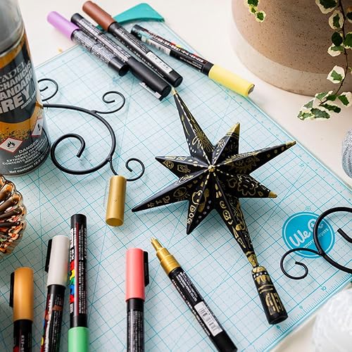 Miniatura 8 de Barton Árbol de adorno de metal de Navidad de 6.4 pies  Cuenta con ganchos para adornos, pequeños artículos de artesanía, adornos de hierro forjado,