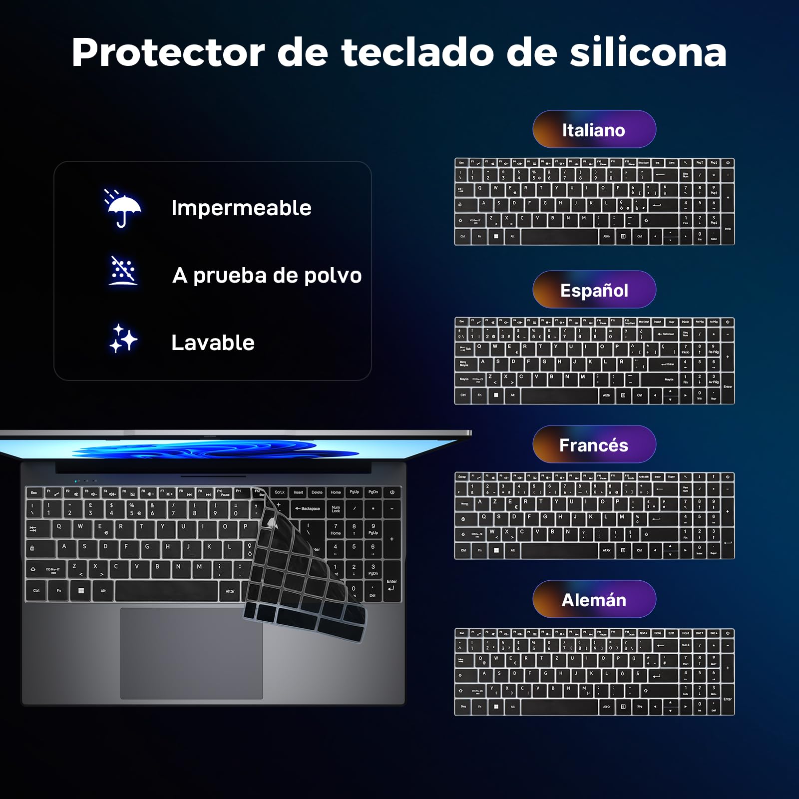 BMAX 15,6 Pulgadas Ordenador Portátil Procesador N95 hasta 3,4 GHz PC Portátil 12GB LPDDR5 RAM 512GB SSD 1920x1080 FHD Notebook Win 11 Laptop USB 3.2x2, WiFi5, Mini HDMI, Película Protectora Español