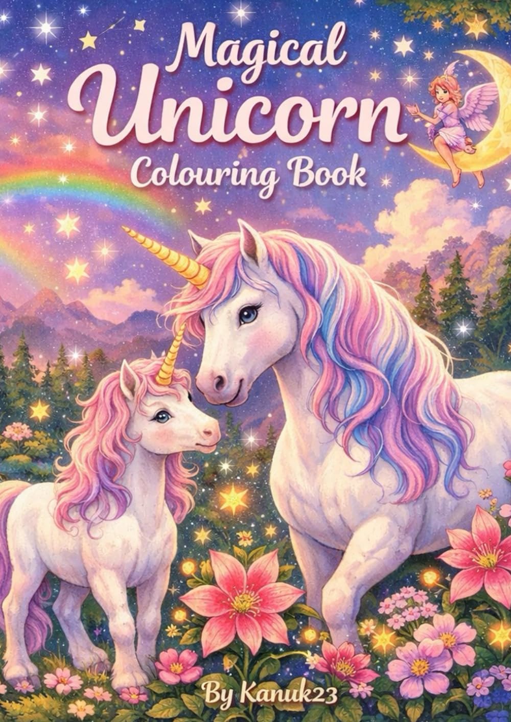 Magical Unicorn Colouring Book (Fun & Educational Children’s Books Kids Will Love)