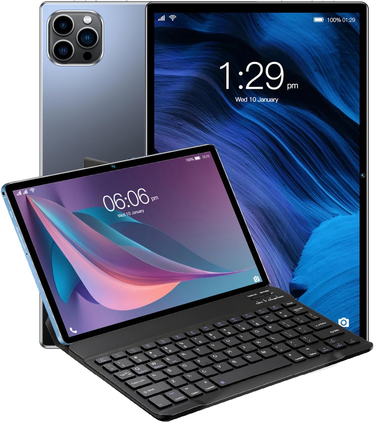 10.1 Inch Tablet, 6GB RAM 128GB...