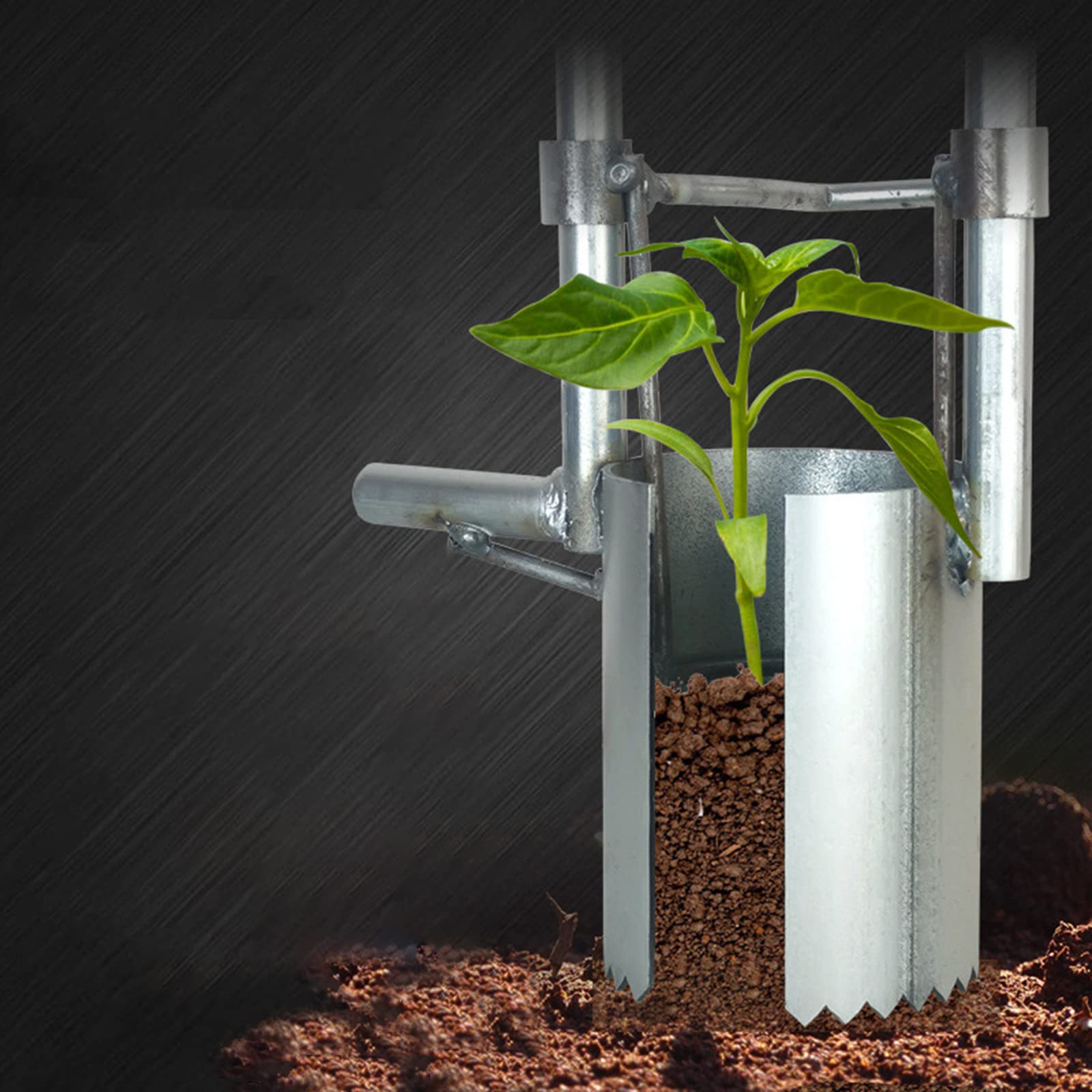 Set di fioriere per bulbi, attrezzo da Giardino, diserbatore per fioriere a bulbo, campionatore di Terreno, per barbabietole di lattuga ravanello Penetrazione più Facile