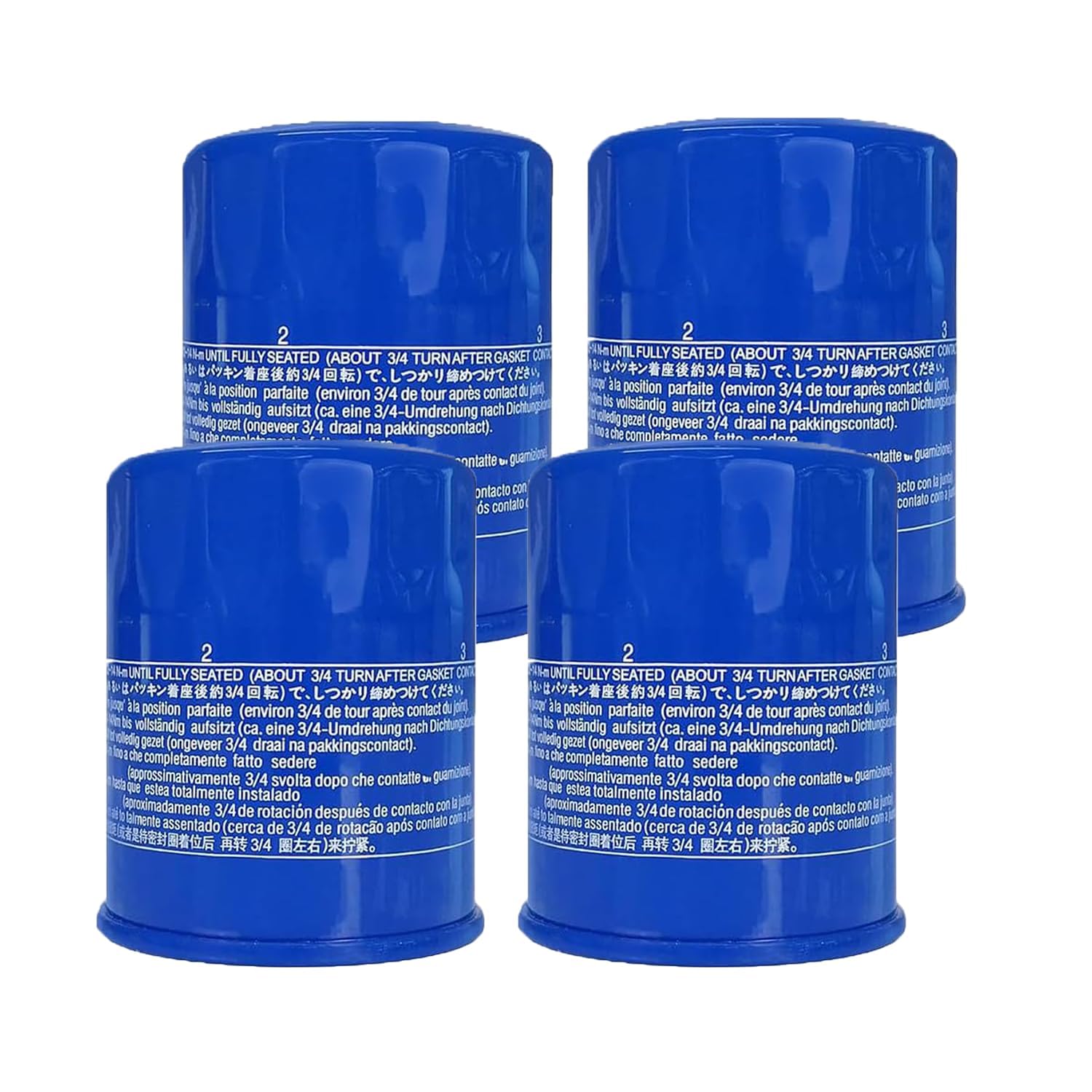 4 Pack) 15400-PLM-A01,15400-PLM-A02 15400-PLM-A02PE Oil Filter For