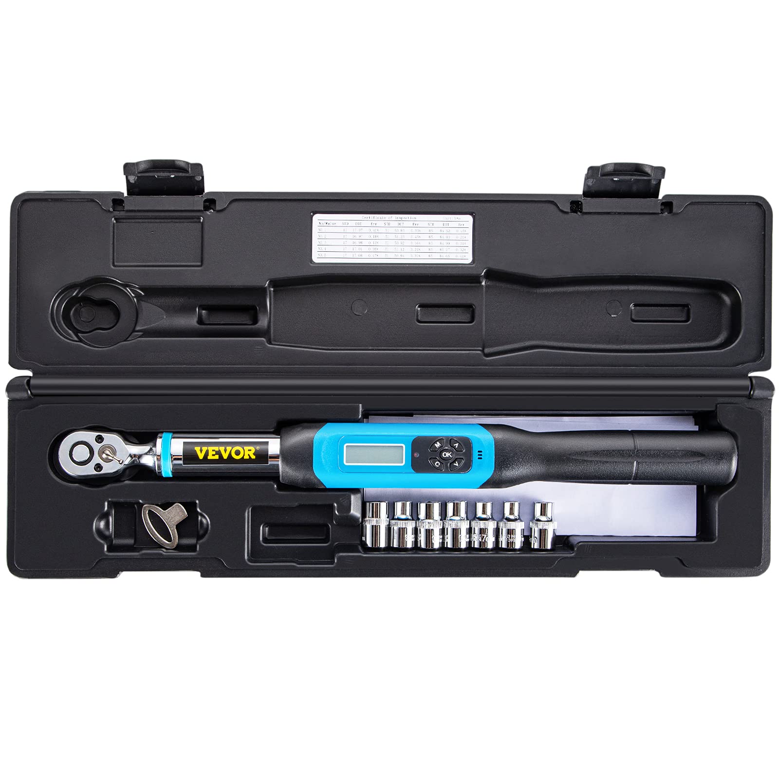 Buy VEVOR Digital Torque Wrench, 3/8" Drive Electronic Torque Wrench