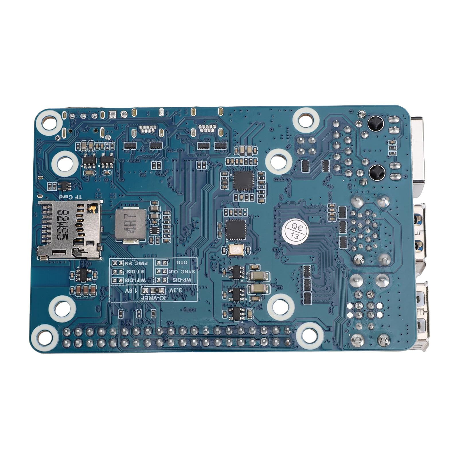 Scheda Adattatore per Computer a Scheda Singola con Porte USB Gigabit Ethernet e Intestazione Integrata per Applicazioni Multimediali 85x56mm 1 unità