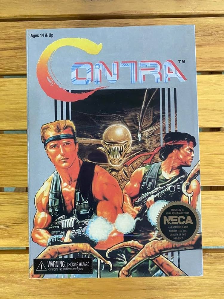 NECA 魂斗羅 コントラ ビル・ライザー ランス・ビーン