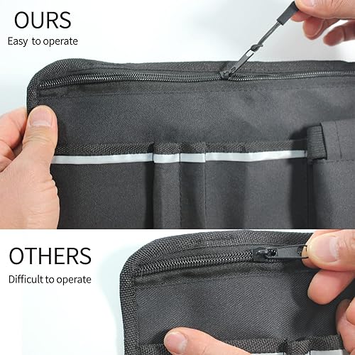 Miniatura 5 de Bolsa para silla de ruedas con soporte para tazas, bolsa para andar, accesorios para sillas de ruedas para personas mayores, bolsa de almacenamiento