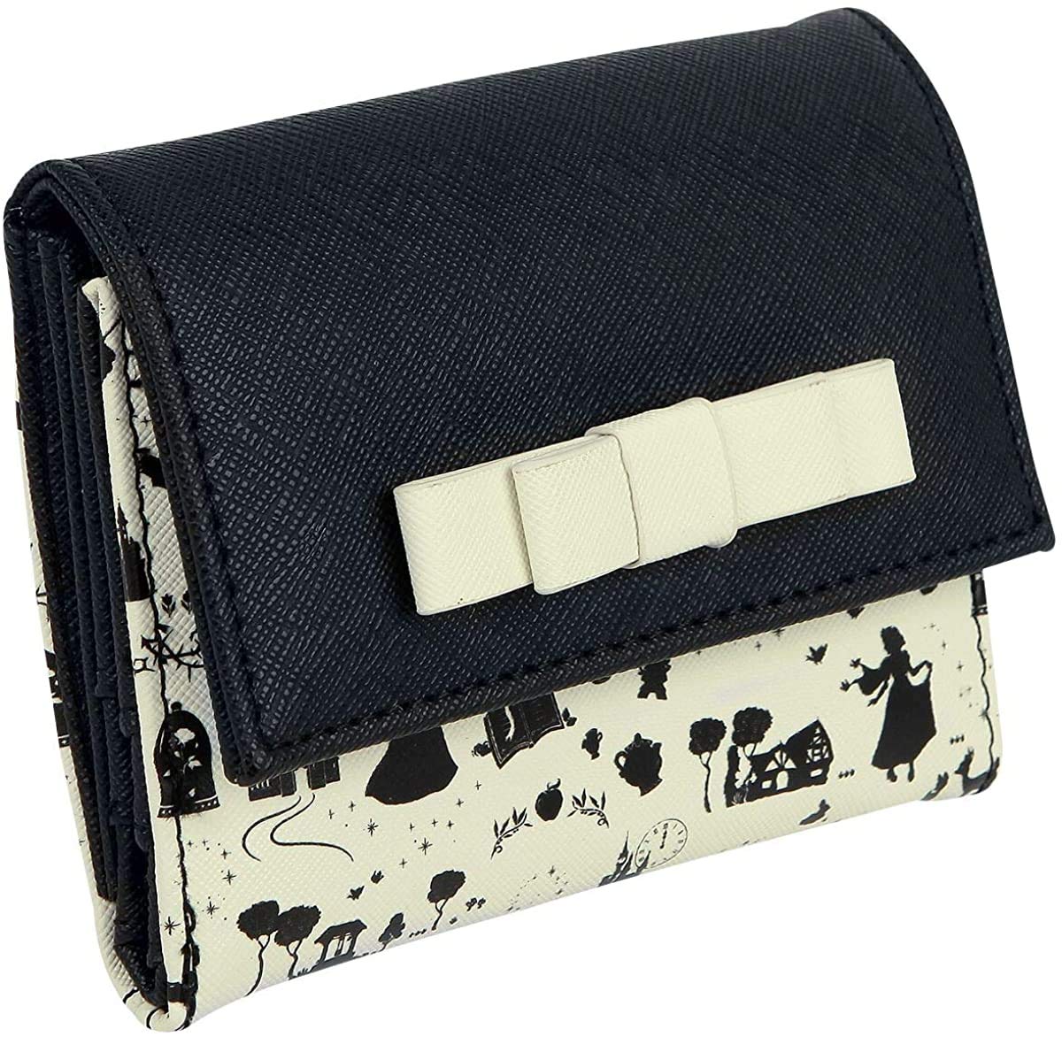 LoungeflyDisney Princesses All Over Print Faux Leather Trifold Wallet