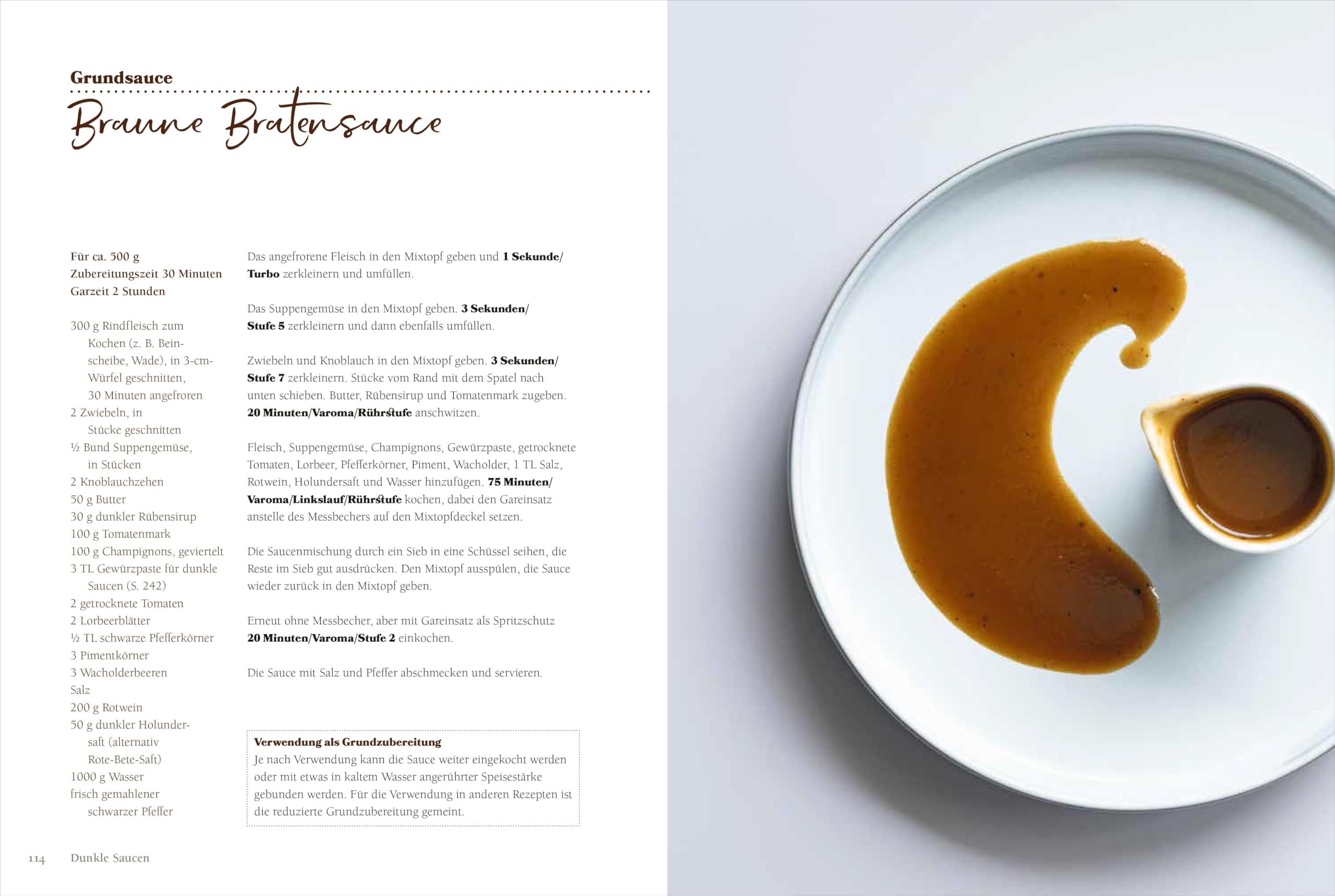 Kochbuch – Feine Saucen aus dem Thermomix: 100 Genussrezepte von Béchamel bis Rotweinschaum. Die perfekte Sauce für jeden Gang.