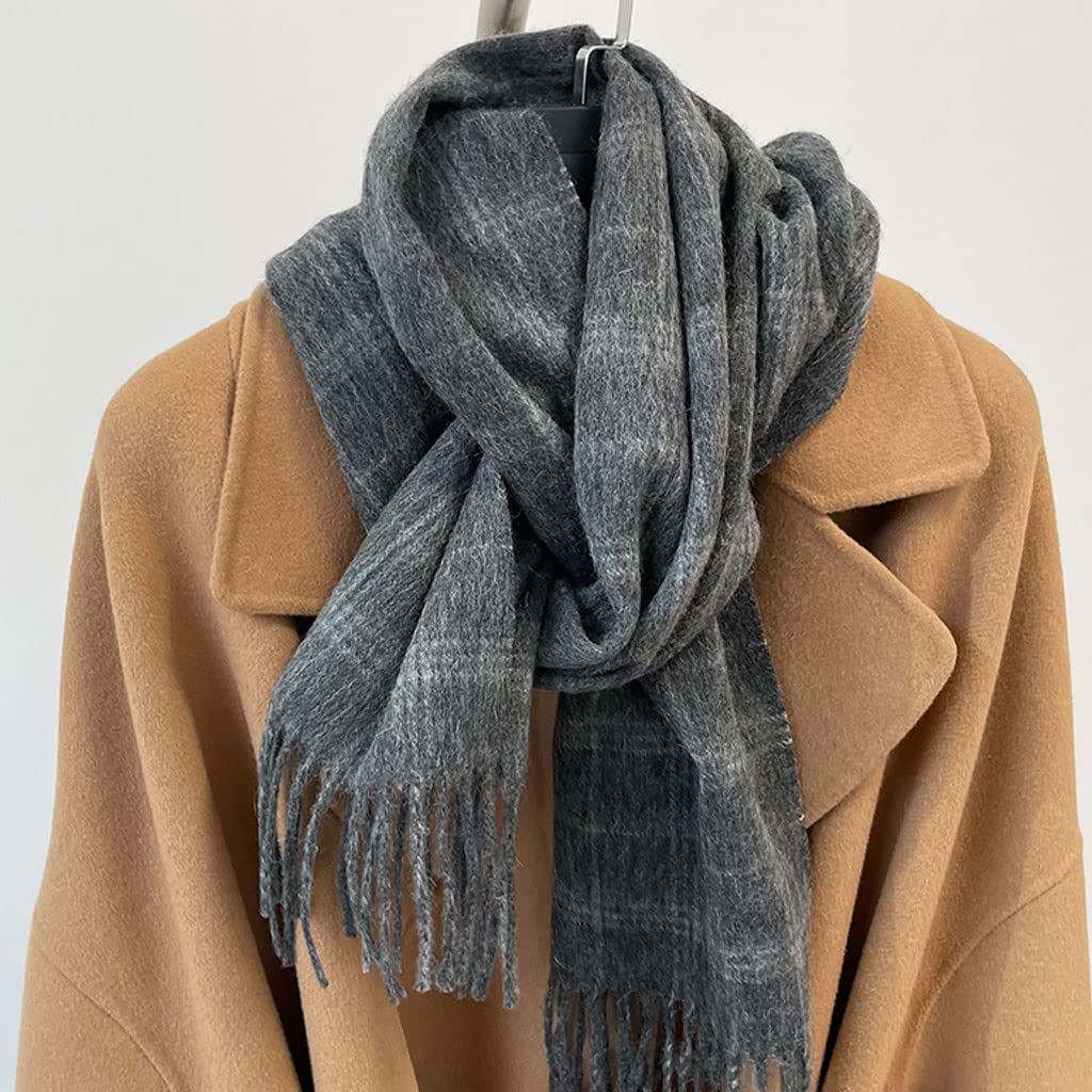 Sciarpa Inverno sciarpa in pura lana moda autunno inverno inverno caldo cashmere sciarpe plaid pattern lunghi nappe uomini donne wrap sciarpe scialle Scialle
