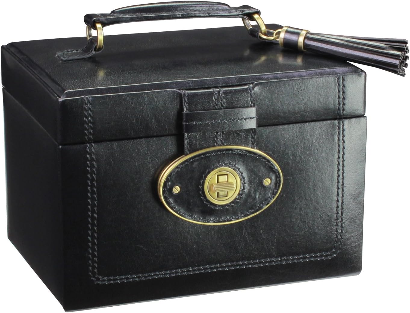 Dulwich Designs Heritage Medium Black Jewellery Box