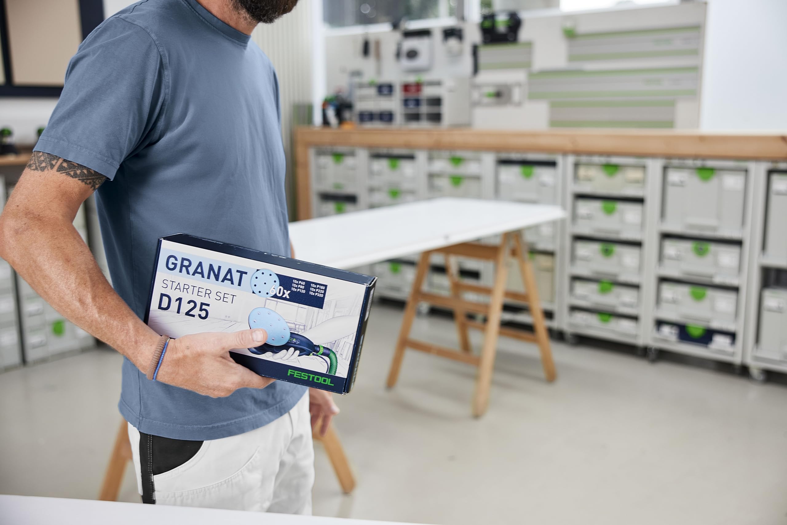 Festool Abrasivos Granate D125 GR-Set