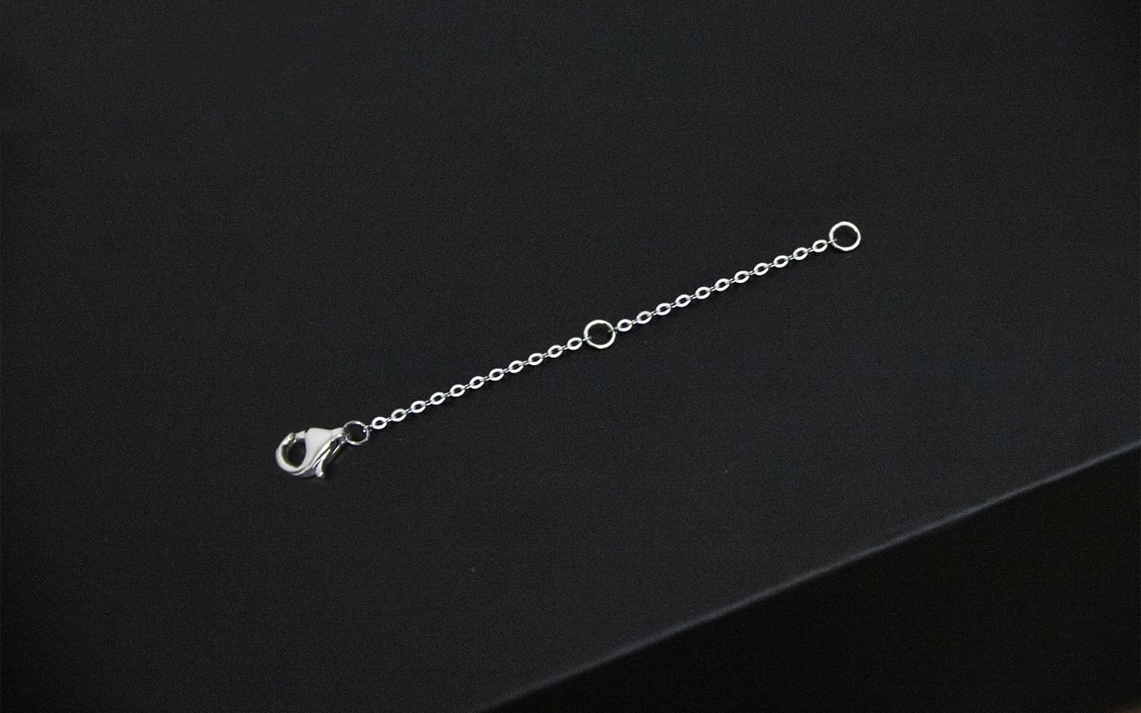 14 Karat Massivgoldkette, 5,1 cm, 7,6 cm, 10,2 cm, Verlängerungskette, zartes, langlebiges Gold, verstellbare Verlängerungskette für Halskette, Armband, Fußkettchen, Karabinerverschlüsse