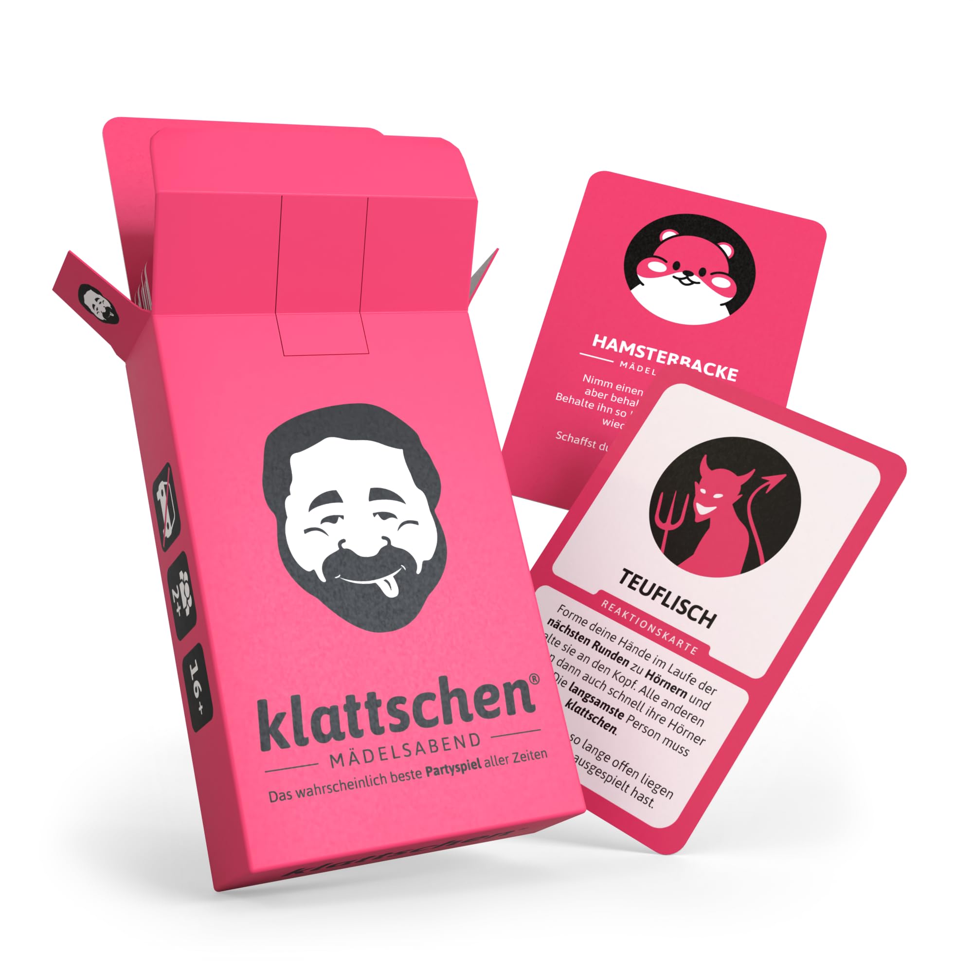 DENKRIESEN - klattschen® - Mädelsabend - SPIELKARTENKARTON Das wahrscheinlich beste Trinkspiel aller Zeiten: Das wahrscheinlich beste Trinkspiel aller Zeiten