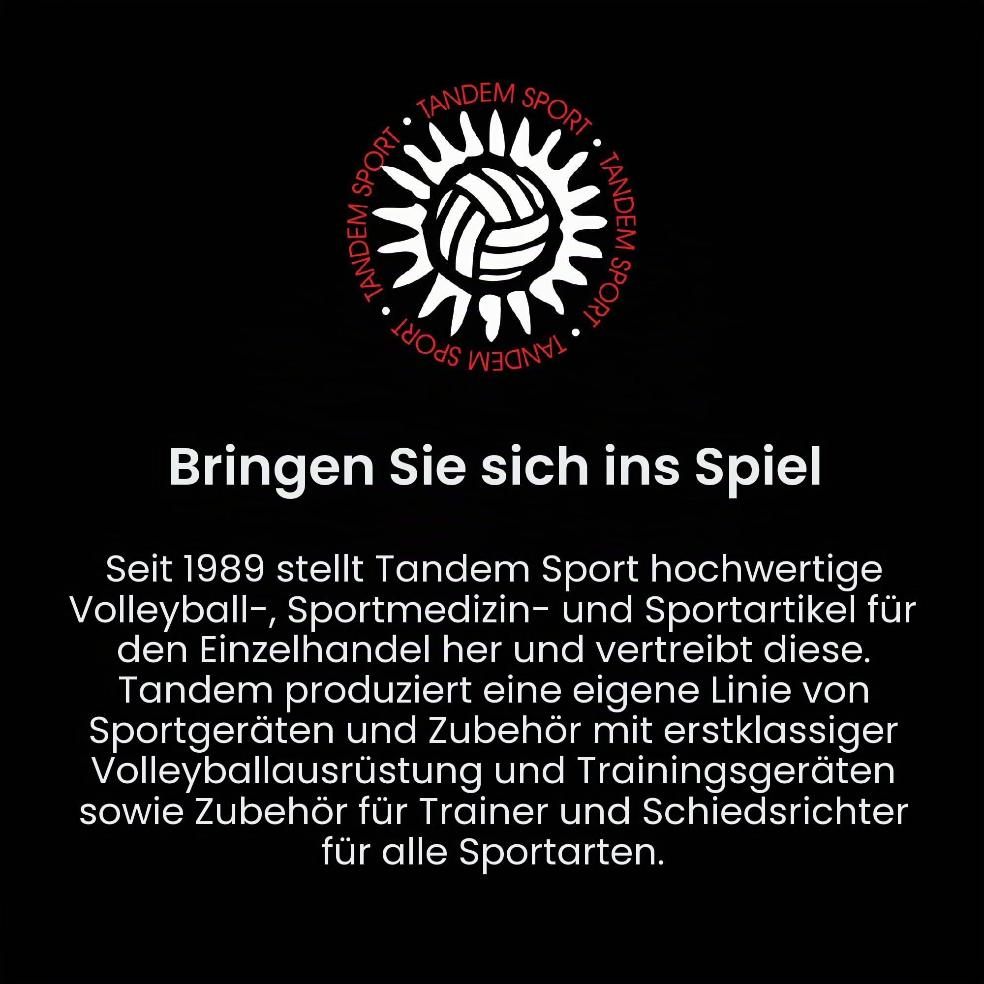 Tandem Sport, Schwarz Volleyball-Ellenbogenschoner – Vermeiden Sie Bodenverbrennungen und Blutergüsse – Einheitsgröße – 2 Pads