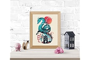 Japanese Anime Art Print - Ukiyo-e Anime Poster Wall Hanging