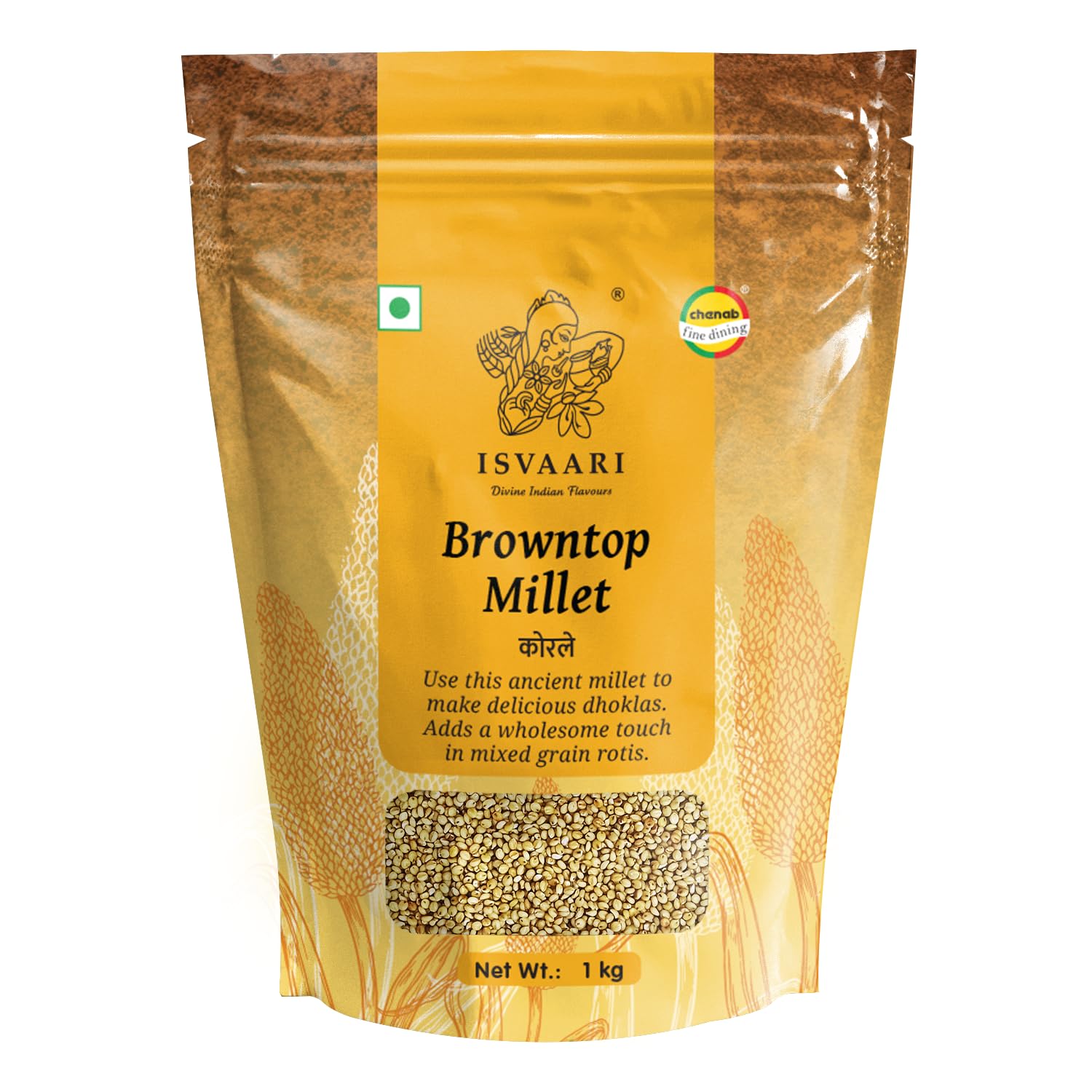 Isvaari Browntop Millet, 1kg