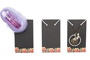 Corner Necklace Card Punch: Elevate Your Jewelry Making with Precision Perforation