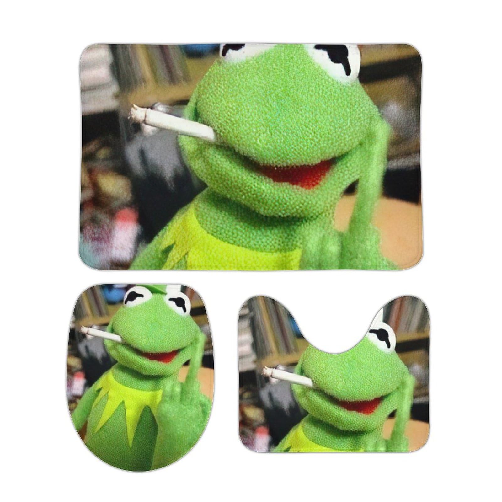 Amazon｜カーミット Kermit The Frog オーバーサイズ カエル トイレ 